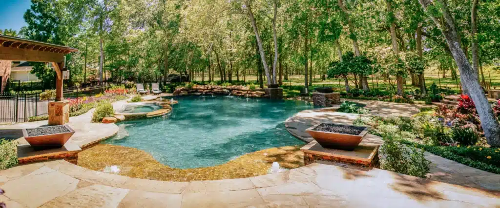 Inground Pool built by Premier Pools & Spas