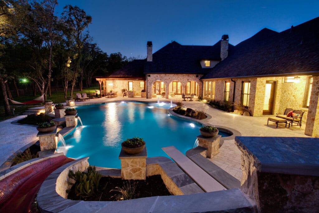 Freeform Gunite Pools by Premier Pools & Spas