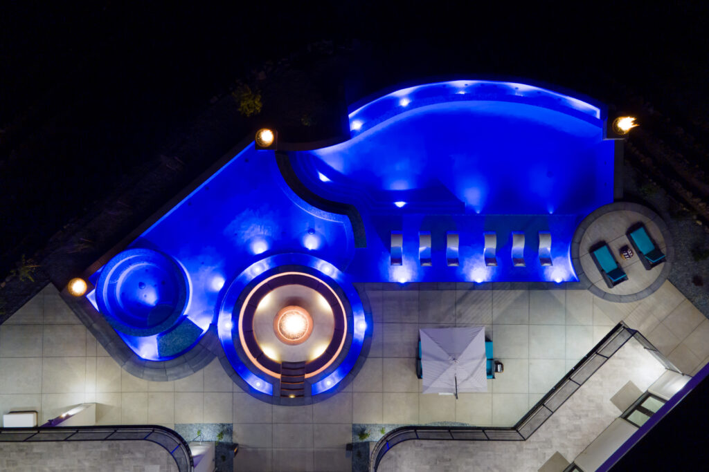 Inground Pool Lighting Features