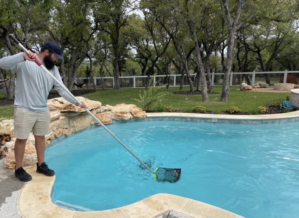 Do I drain my pool water after it rains?