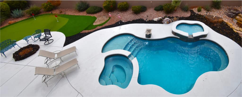 How deep are fiberglass pools?