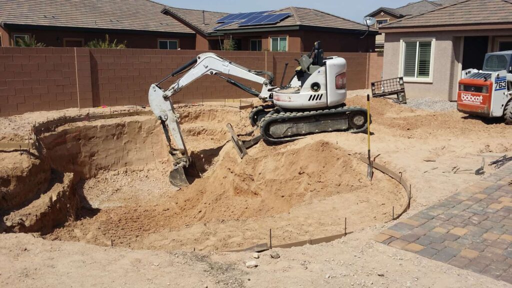 Do you build the pools yourself or do you use subcontractors?